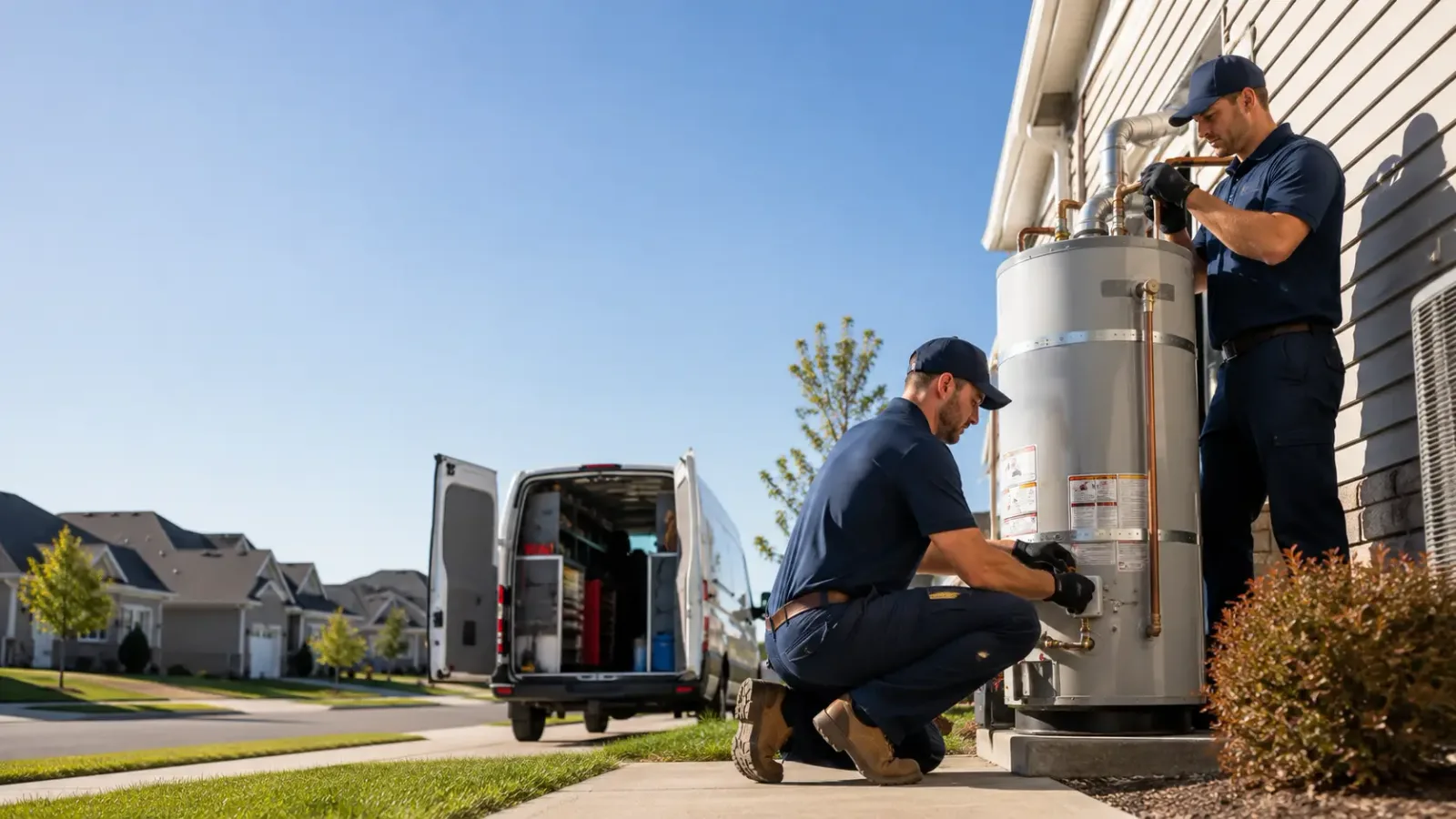 Water Heater Installation in Ogema, WI